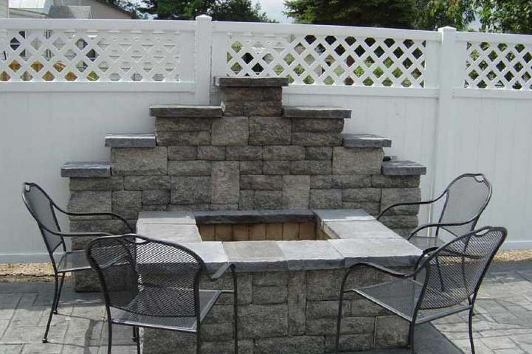 Fire Pit Grill Installation Clifton Park Schenectady Albany Fire Pit Grill Installation Clifton